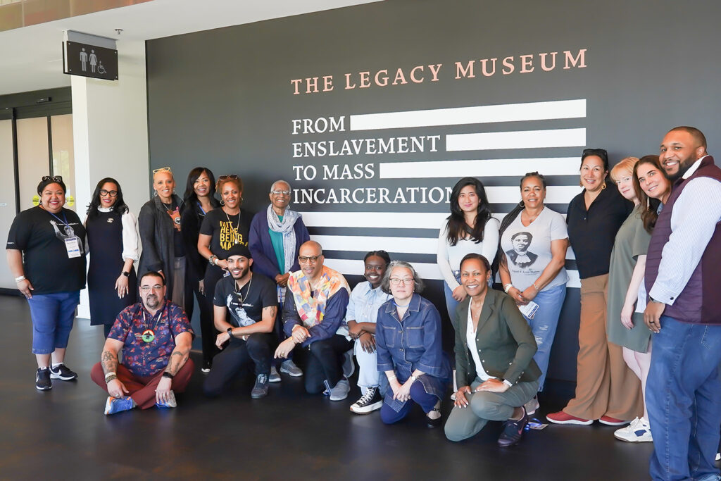 Cohort II of the Racial Healing Certification Program at the Legacy Museum.